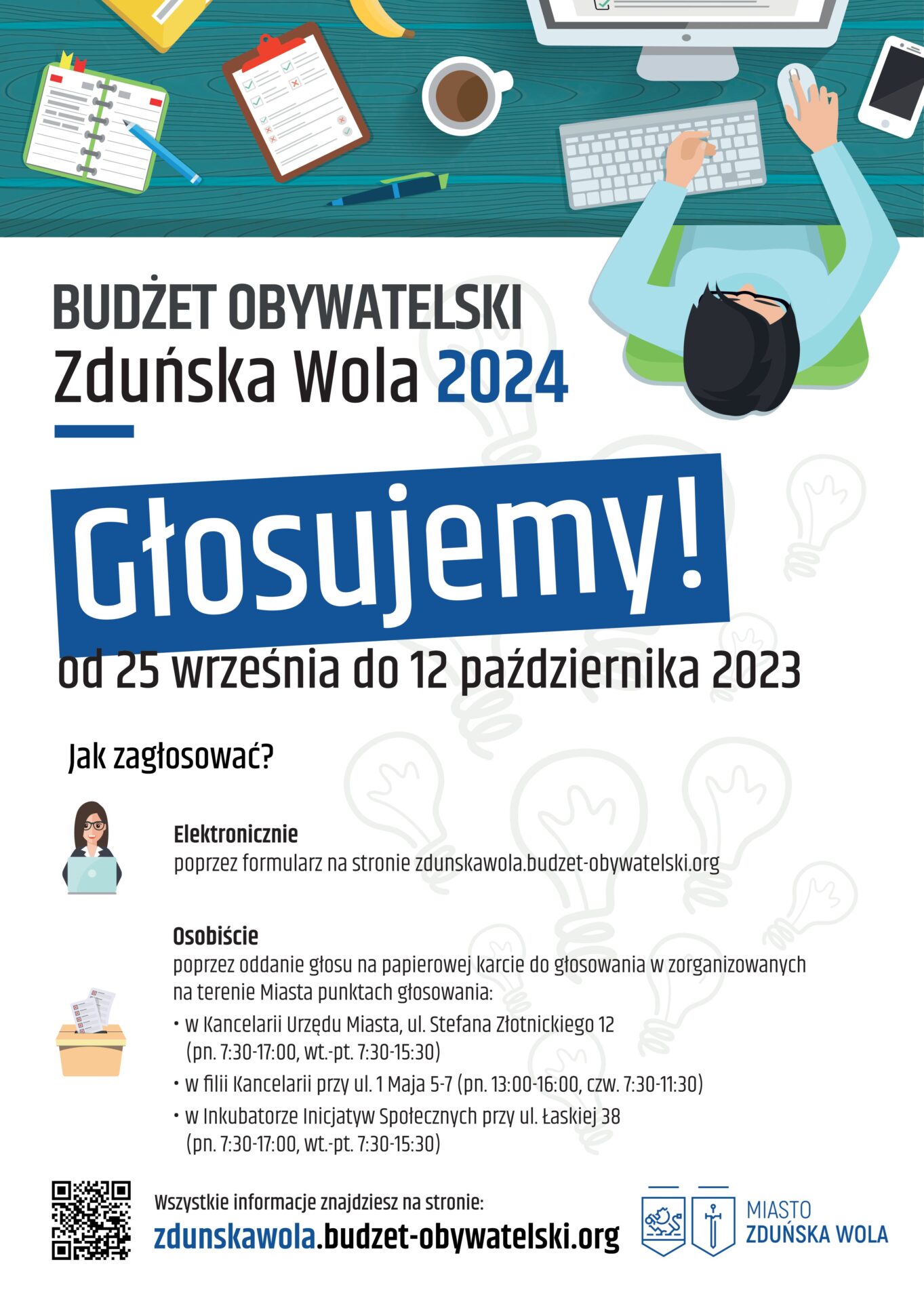 Ko Czy Si G Osowanie Na Zadania Bud Etu Obywatelskiego Zdu Skiej Woli