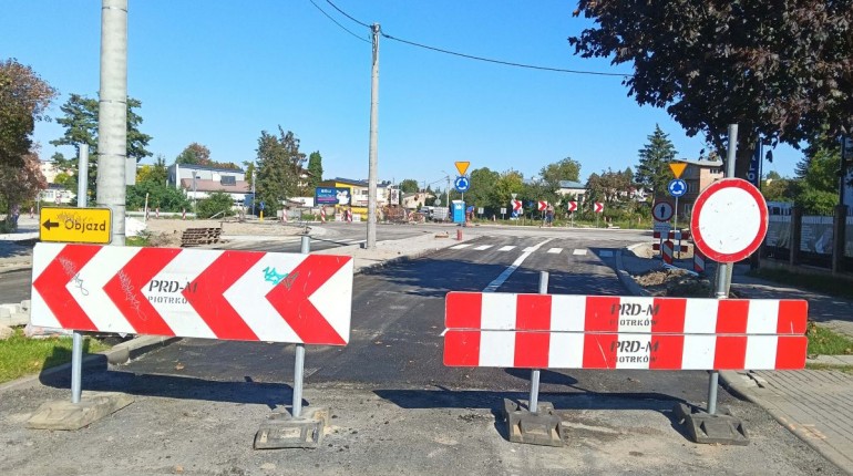 Nowe rondo na ul. Kilińskiego będzie przejezdne